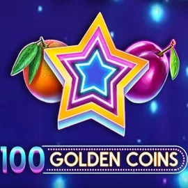 100 Golden Coins slot logo by Amusnet Interactive at Casinova Casino
