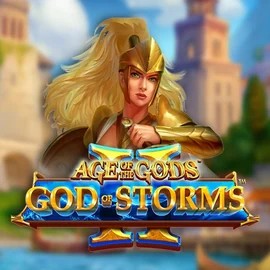 Slots logo of Age Of The Gods: God Of Storms 2 from Playtech at Casinova Casino