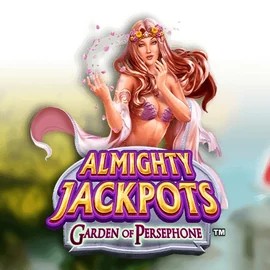 Almighty Jackpots: Garden of Persephone casino game by Novomatic – featured logo at Casinova Casino
