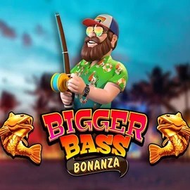 Bigger Bass Bonanza game by Pragmatic Play – logo hosted on Casinova Casino