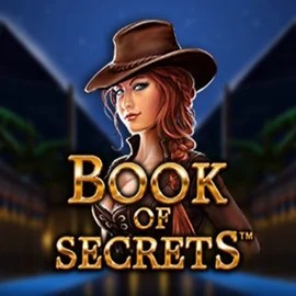 Book of Secrets slot visual from SYNOT Games available on casinova.eu.com