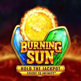 Burning Sun logo – Slots by Wazdan at Casinova Casino