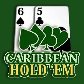 Caribbean Hold'em logo by Habanero at Casinova Casino
