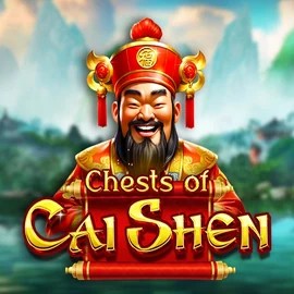 Slots logo of Chests of Cai Shen from Pragmatic Play at Casinova Casino