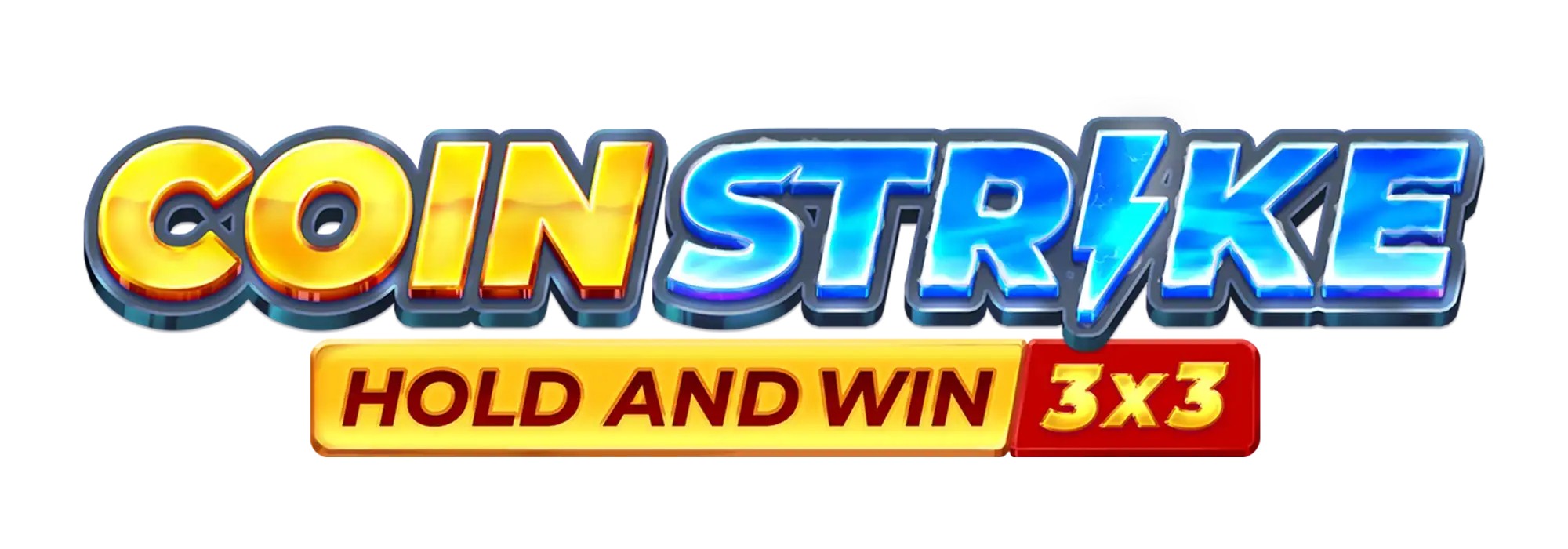Coin Strike: Hold and Win slot logo by Playson at Casinova Casino