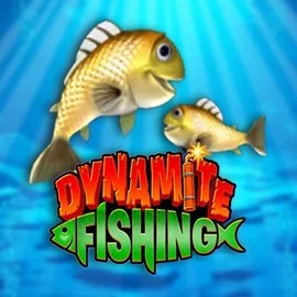 Dynamite Fishing logo by Inspired Gaming at Casinova Casino