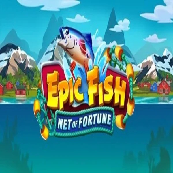 Epic Fish Net of Fortune by Quickspin, showcased at casinova.eu.com – game logo