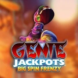 Genie Jackpots: Big Spin Frenzy slot visual from Blueprint Gaming available on casinova.eu.com