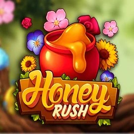 Honey Rush online game logo by Play'n GO on casinova.eu.com