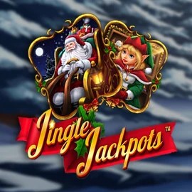 Jingle Jackpots logo by Dragon Gaming at Casinova Casino