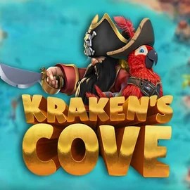 Krakens Cove slot logo by Relax Gaming at Casinova Casino