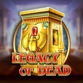 Legacy of Dead logo by Play'n GO at Casinova Casino