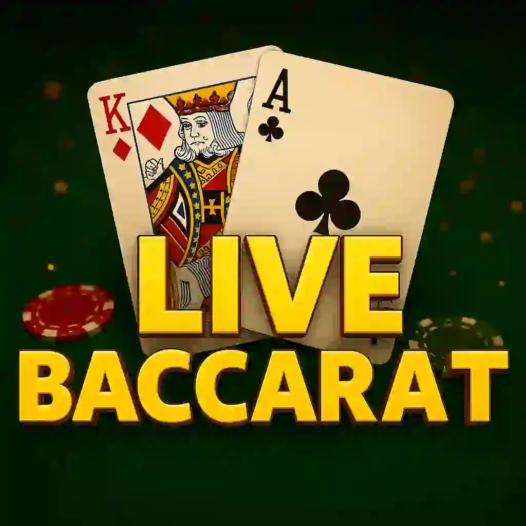 Live Casino logo of Live Baccarat from Evolution at Casinova Casino