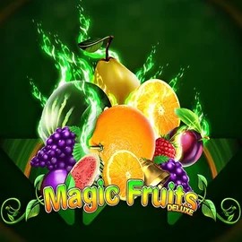 Magic Fruits Deluxe online game logo by Wazdan on casinova.eu.com