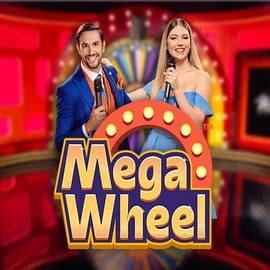 Mega Wheel slot logo by Pragmatic Play at Casinova Casino