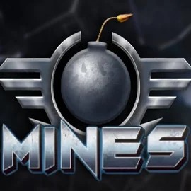 Mines online game logo by Turbo Games on casinova.eu.com