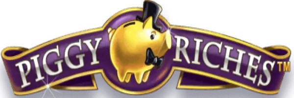 Piggy Riches by NetEnt, showcased at casinova.eu.com – game logo