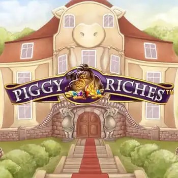 Piggy Riches game by NetEnt – logo hosted on Casinova Casino