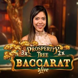Prosperity Tree Baccarat casino game by Evolution – featured logo at Casinova Casino