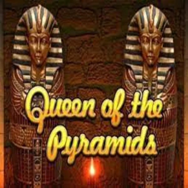 Queen of the Pyramids online game logo by Playtech on casinova.eu.com