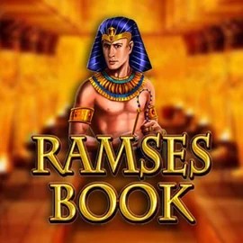 Ramses Book slot visual from Gamomat available on casinova.eu.com