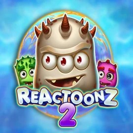 Official Slots logo: Reactoonz 2 by Play'n GO at Casinova Casino