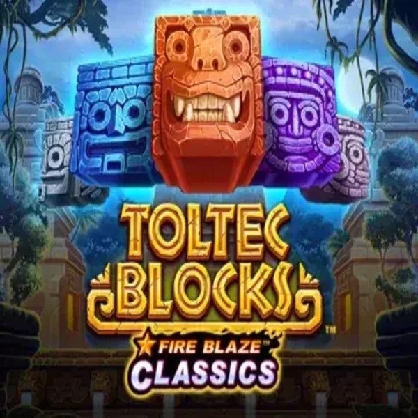 Slots logo of Fire Blaze: Toltec Blocks from Rarestone Gaming at Casinova Casino