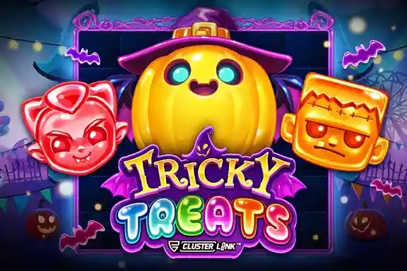Try Tricky Treats slot by Push Gaming on casinova.eu.com – logo image