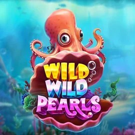 Wild Wild Pearls slot logo by Pragmatic Play at Casinova Casino